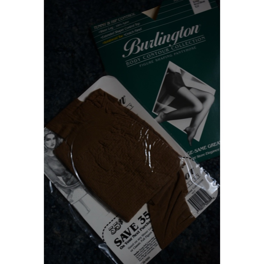 BNWT VTG Burlington shaping nylon pantyhose